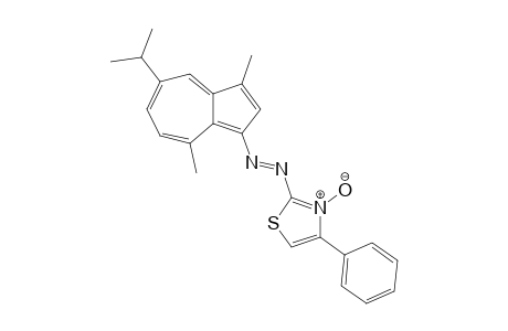 2-[(5-ISOPROPYL-3,8-DIMETHYLAZULEN-1-YL)-DIAZENYL]-4-PHENYL-1,3-THIAZOLE-3-OXIDE