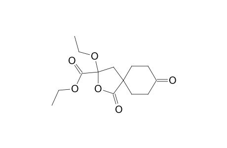 Ethyl 3-ethoxy-1,8-dioxo-2-oxaspiro[4.5]decane-3-carboxylate