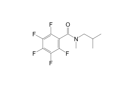 Benzamide, pentafluoro-N-methyl-N-isobutyl-