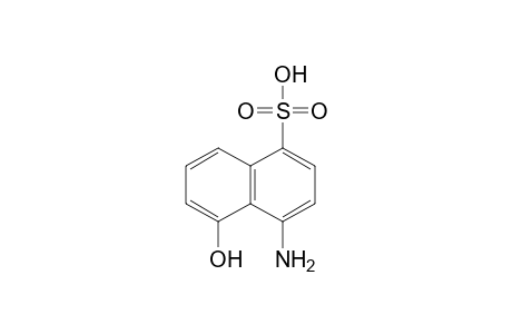 4-Amino-5-hydroxy-1-naphthalenesulfonic acid