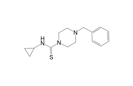 1-piperazinecarbothioamide, N-cyclopropyl-4-(phenylmethyl)-