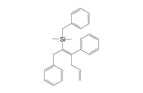 (Z)-Benzyldimethyl(1-benzyl-2-phenyl-1,4-pentadienyl)silane