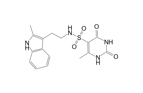 5-pyrimidinesulfonamide, 1,2,3,4-tetrahydro-6-methyl-N-[2-(2-methyl-1H-indol-3-yl)ethyl]-2,4-dioxo-