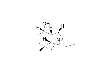 (1.beta.,4.beta.,7.beta.,8.beta.,9.alpha.)-3-Ethyl-1-methyl-3-azatricyclo[5.4.0.0(4,8)]undecan-9-ol