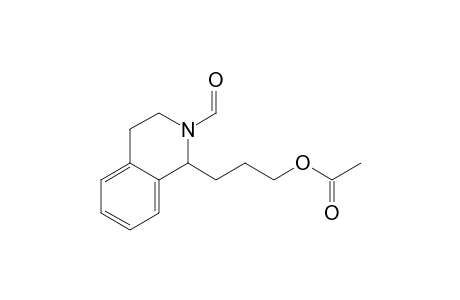 Acetic acid 3-(2-formyl-1,2,3,4-tetrahydroisoquinolin-1-yl)-propyl ester