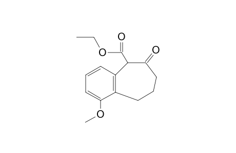 5H-Benzocycloheptene-5-carboxylic acid, 6,7,8,9-tetrahydro-1-methoxy-6-oxo-, ethyl ester