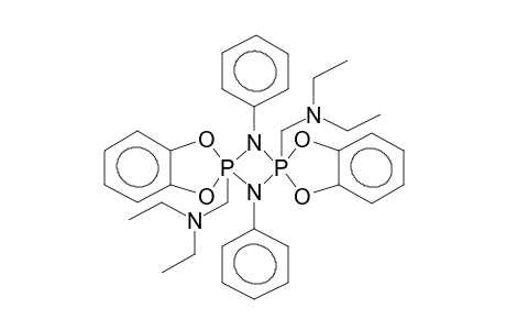 5,7-BIS(DIETHYLAMINOMETHYL)-6,12-DIPHENYL-1,4,8,11-TETRAOXA-6,12-DIAZA-5LAMBDA5,7LAMBDA5-DIPHOSPHA-2,3,9,10-DIBENZODISPIRO[4.1.4.1]DODECA-2,9-DIENE