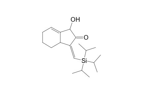 (3Z)-3a,4,5,6-Tetrahydro-1-hydroxy-3-((triisopropylsilyl)methylene)-1H-inden-2(4H)-one