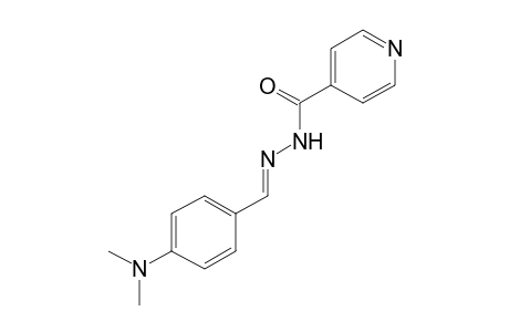 isonicotinic acid, [p-(dimethylamino)benzylidene]hydrazide