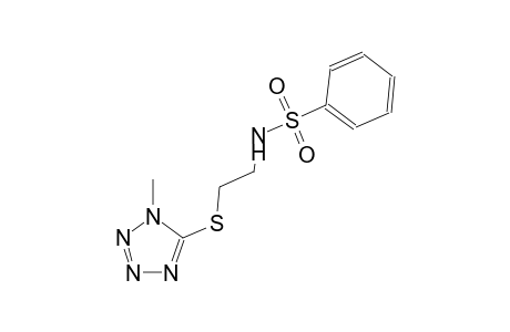 N-[2-(1-Methyl-1H-tetrazol-5-ylsulfanyl)-ethyl]-benzenesulfonamide