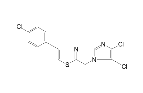 4-(p-chlorophenyl)-2-[(4,5-dichloroimidazol-1-yl)methyl]thiazole
