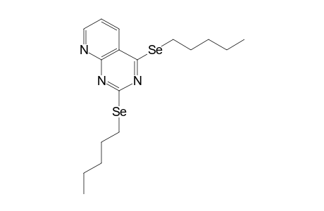 2,4-Dipentylselenopyrido[2,3-d]pyrimidine