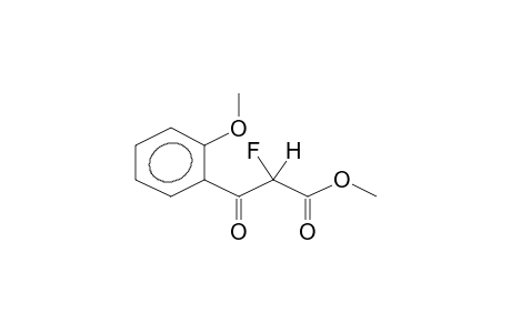 METHYL ORTHO-METHOXYBENZOYLFLUOROACETATE