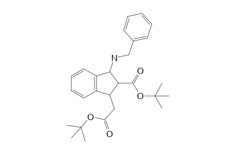 t-Butyl 1-(benzylamino)-3-[(t-butoxycarbonyl)methyl]-2-indanecarboxylate