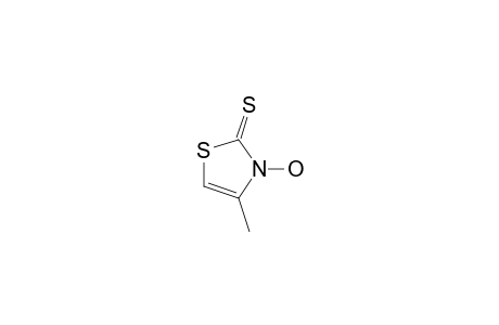 3-Hydroxy-4-methyl-2(3H)-thiazolethione