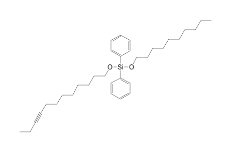 Silane, diphenyldecyloxy(dodec-9-yn-1-yloxy)-