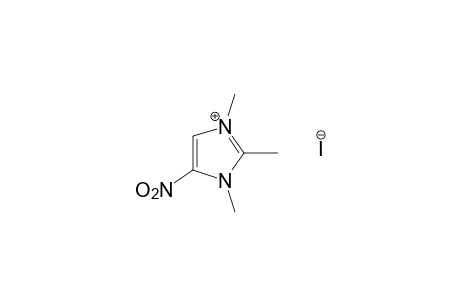 5-nitro-1,2,3-trimethylimidazolium iodide