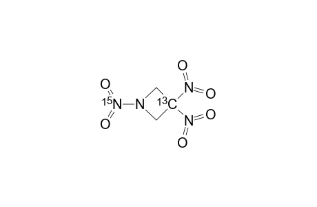 3,3-DINITRO-1-NITRO-(15)N-AZETIDINE-3-(13)C