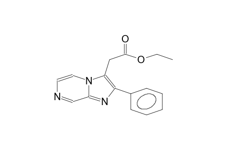 3-(ETHOXYCARBONYLMETHYL)-2-PHENYLIMIDAZO-[1,2-A]-PYRAZINE