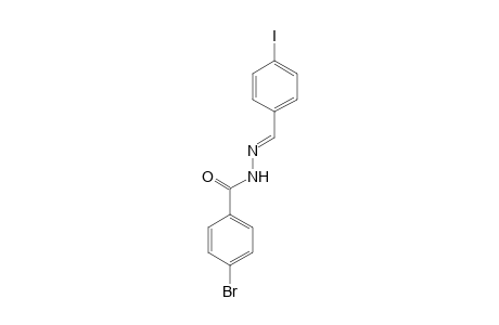 4-Bromo-N'-(4-iodobenzylidene)benzhydrazide