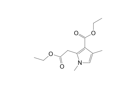 3-carboxy-1,4-dimethylpyrrole-2-acetic acid, diethyl ester