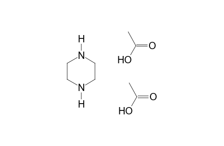 piperazine, acetate (1:2)