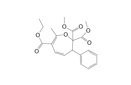 6-Ethyl 2,2-dimethyl 7-methyl-3-phenyloxepine-2,2,6(3H)-tricarboxylate