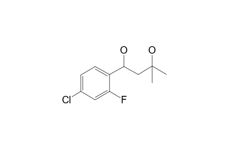 1-(4-Chloro-2-fluorophenyl)-3-methylbutane-1,3-diol