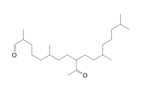 9-Acetyl-2,6,12,16-tetramethylheptadecanal