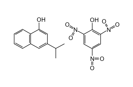 3-isopropyl-1-naphthol, monopicrate