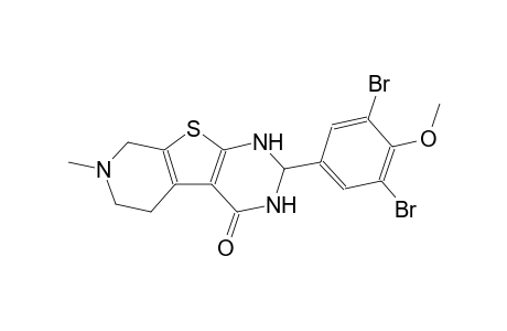 2-(3,5-dibromo-4-methoxyphenyl)-7-methyl-2,3,5,6,7,8-hexahydropyrido[4',3':4,5]thieno[2,3-d]pyrimidin-4(1H)-one