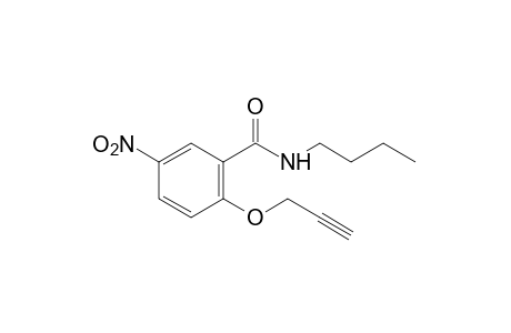 N-butyl-5-nitro-2-[(2-propynyl)oxy]benzamide