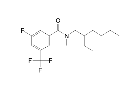 Benzamide, 3-fluoro-5-trifluoromethyl-N-methyl-N-(2-ethylhexyl)-