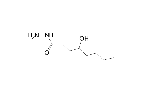 4-hydroxyoctanoic acid, hydrazide