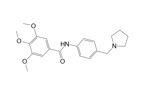 3,4,5-Trimethoxy-N-(4-pyrrolidin-1-ylmethyl-phenyl)-benzamide