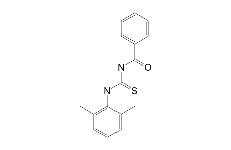 1-benzoyl-2-thio-3-(2,6-xylyl)urea