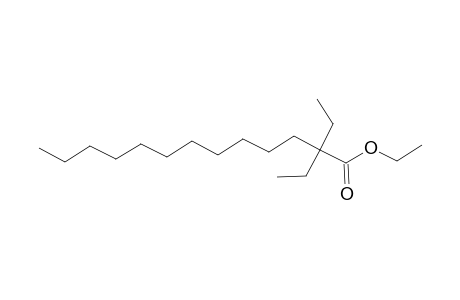 Tridecanoic acid, 2,2-diethyl-, ethyl ester