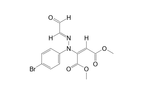 (E)-glyoxal, (E)-mono[(p-bromophenyl(1,2-dicarboxyvinyl)hydrazone], dimethyl ester