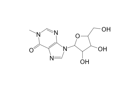 1-Methyl-9.beta.-D-ribofuranosyl-hypoxanthine