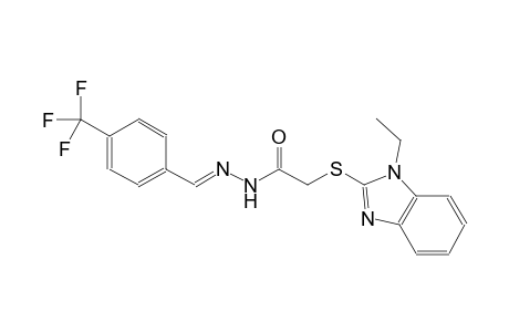 acetic acid, [(1-ethyl-1H-benzimidazol-2-yl)thio]-, 2-[(E)-[4-(trifluoromethyl)phenyl]methylidene]hydrazide