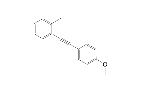 1-[(4-Methoxyphenyl)ethynyl]-2-methylbenzene