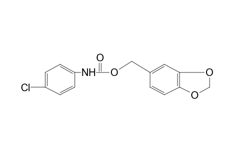 p-chlorocarbanilic acid, piperonyl ester