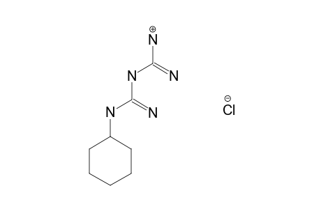 1-cyclohexylbiguanide, hydrochloride