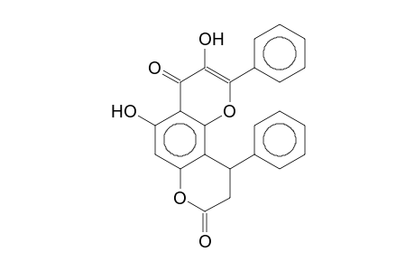 8-(2-CARBOXX-1-PHENYLETHYL)-3,5,7-TRIHYDROXYFLAVONE-DELTA-LACTONE