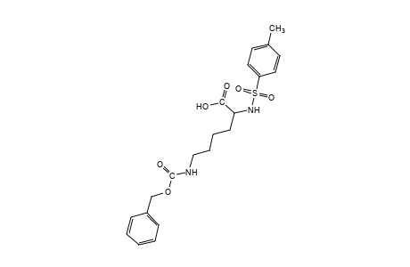 Nsix-carboxy-Ntwo-(p-tolylsulfonyl)-L-lysine, Nsix-benzyl ester