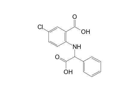 N-(alpha-CARBOXYBENZYL)-5-CHLOROANTHRANILIC ACID