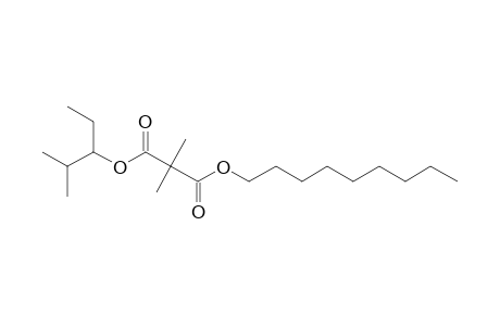 Dimethylmalonic acid, 2-methylpent-3-yl nonyl ester