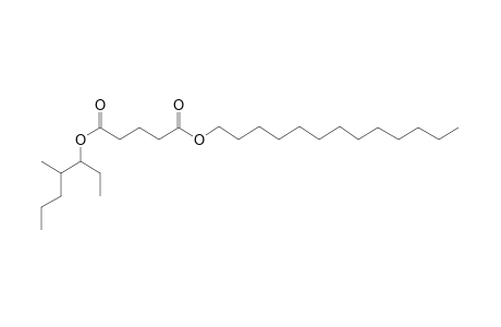 Glutaric acid, 4-methylhept-3-yl tridecyl ester