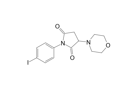 1-(4-Iodophenyl)-3-(4-morpholinyl)-2,5-pyrrolidinedione