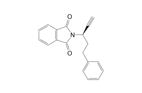 2-[(1R)-1'-(Phenylethyl)prop-2'-yn-1'-yl]-1H-isoindole-1,3(2H)-dione